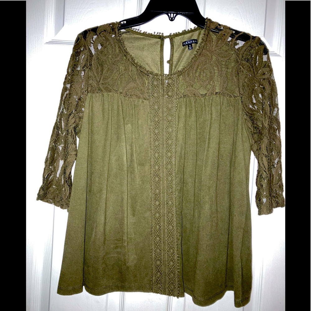 Olive blouse